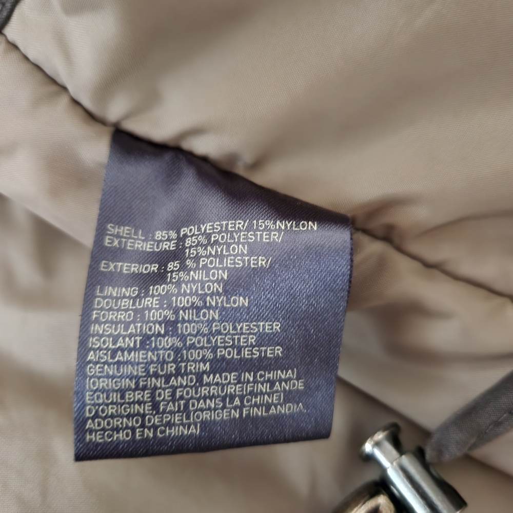 💙FINAL PRICE!!💙 LIZ Claiborne, XS, Womens Winter Coat, Color Taupe - Picture 7 of 10